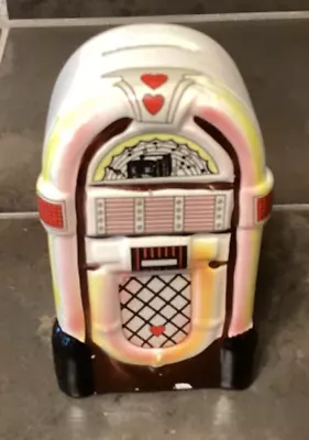 Vintage Jukebox Piggy Bank • $7.99