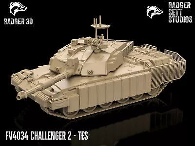 FV4034 Challenger 2 TES - Modern Warfare/Wargames - Badger Sett Studios • £30