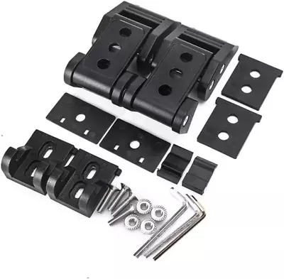 Hood Latches Catch Kit For Jeep Wrangler Gladiator JK/JL Hood Latch Bracket R... • $51.59