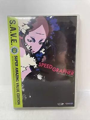 Speed Grapher • Anime Complete Series DVD 4-Disc Set (S.A.V.E.) OOP • $29.99