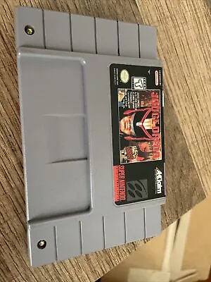 Judge Dredd (Super Nintendo SNES 1995) AUTHENTIC Works Great Free Shipping  • $15