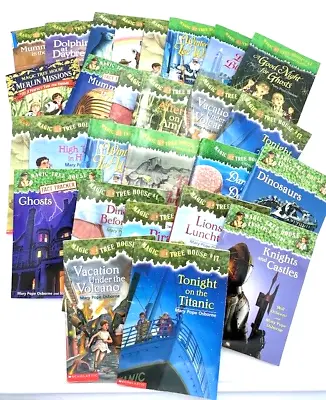 10 Magic Tree House Lot Of Paperback Books Mary Pope Osborne  Kids Chapter- GOOD • $13