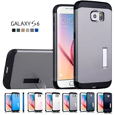 Armor ShockProof Tough Strong Case Cover For Samsung Galaxy S6 & S6 Edge • $6.99