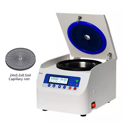 High Speed Capillary Vessel Blood Testing Portable Microhematocrit Centrifuge • $670