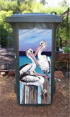 NEW Wheelie BIN Sticker Pelicans  • $45