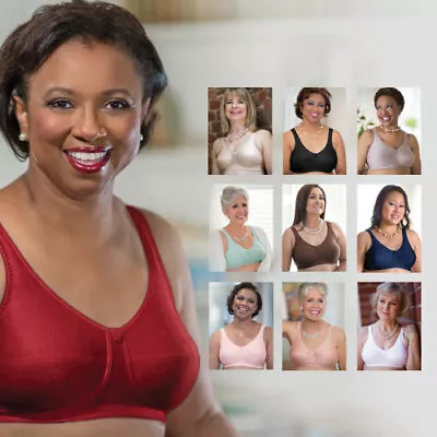 ABC Mastectomy Bra Style 103 Contour Jacquard Wire Free Size 36D Ruby Red • $17.99