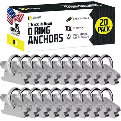 DC Cargo E-Track O-Ring Heavy Duty 20-pack • $42.99