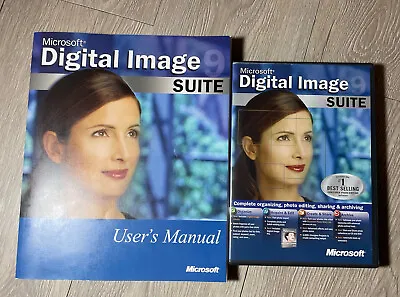 Microsoft Digital Image Suite 9 2 DVD With Manual • $34