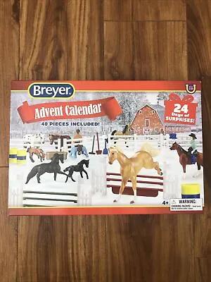 Breryer Horses Christmas Advent Calendar 2021 24 Days 40 Pieces - Mini Whinnies • $19.99