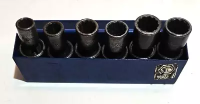 Matco Tools 6pc 12pt Impact 3/8 Swivel Socket Set W/Case 10mm-15mm (BUP10-15M2A) • $200