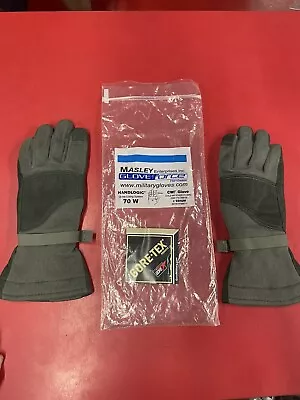 Masley Military Cold Weather Flyers Gloves Medium 70 W Cwf Gore-tex • $24.99