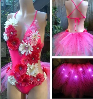 Fairy LED Pink Rave Bra Costume Rave Bras Rave Outfit Rave Clothes EDC  • $199.75