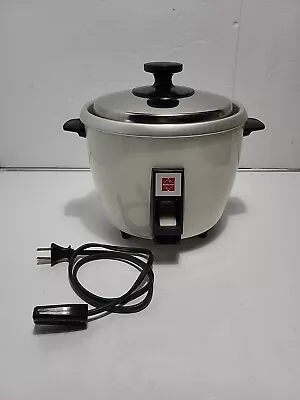 National Rice Cooker SR 10E  5 Cup Rice-O-Mat Working Nice Condition  • $54.99