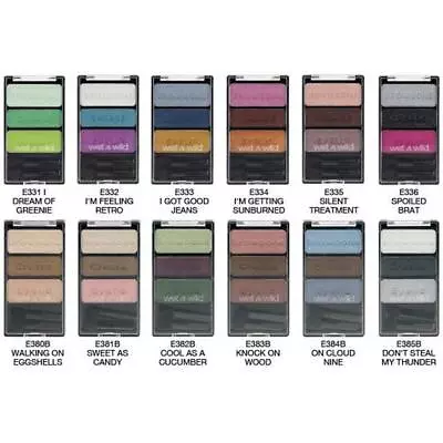 Wet N Wild Color Icon Eye Shadow Trio 3.5g - CHOOSE YOUR SHADE • $6.99