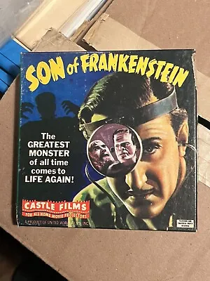 VINTAGE CLASSIC”Son Of Frankenstein”8mm Movie By Castle Films - Boris Karloff👀 • $45