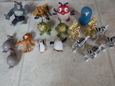 MADAGASCAR 2 Kung Fu Panda McDonald's Happy Meal Toys Lot Of 17 • $30