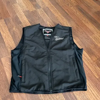 Victory Womens Motorcycle Vest Liner Black XL • $29