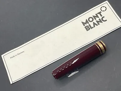 Montblanc Classique Ballpoint Rollerball Bordeaux Burgundy 164r 163R 144R Cap • $75