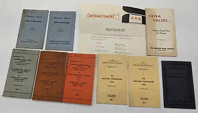 Vtg Anaconda American Brass Company Buffalo NY Manuals By-Laws Union Agreements • $19.99