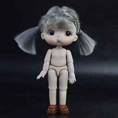 Expression Girl Nude BJD Semi-finished Toys Nude Body Doll Movable Joints Doll • $4.24
