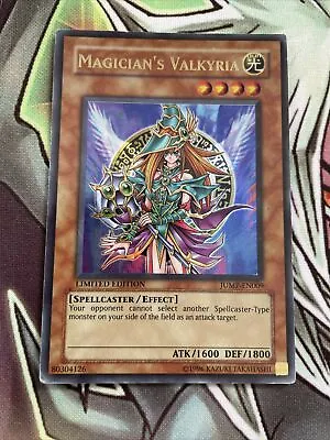 JUMP-EN009 Magician's Valkyria Ultra Rare Light Play Yugioh Card • $18.34