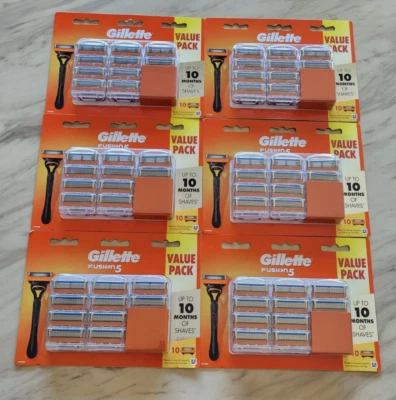 $150 • Buy Gillette Fusion 60 Razor Blades (6 X 10 Pks ) + Free Bonus/gift