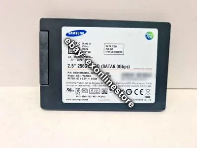 T5YVC - Dell/Samsung 256GB 6Gbps 2.5  SATA SSD • $95