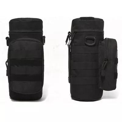 Outdoor Kettle Bag Tactical Molle Water Bottle Carrier Holder Pouch Bag Holder • $20.14