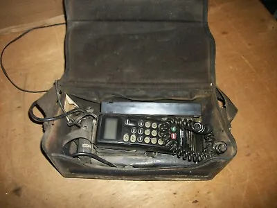 Vintage Motorola Cellular One Scn2449a Mobile Bag Cell Phone • $16