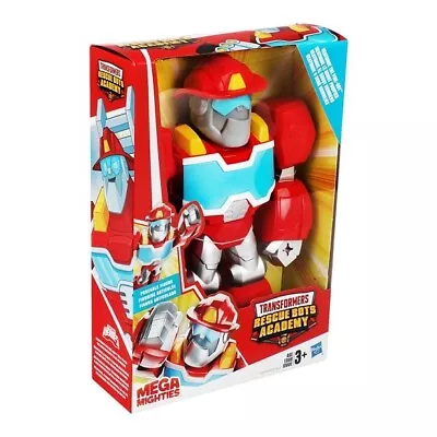 Transformers Rescue Bots Academy Mega Mighties Heatwave The Fire-Bot 10-Inch Bot • $21.99