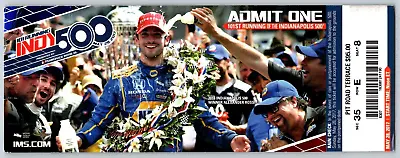 2017 Indianapolis 500 Full Ticket Racing IMS Alexander Rossi - Seat 8 • $7.99