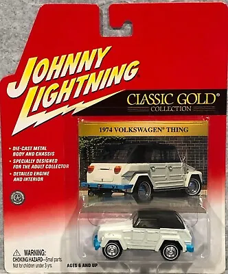 JOHNNY LIGHTNING  1974 Volkswagen Thing  Classic Gold Collection   (2002)  NEW • $6.95