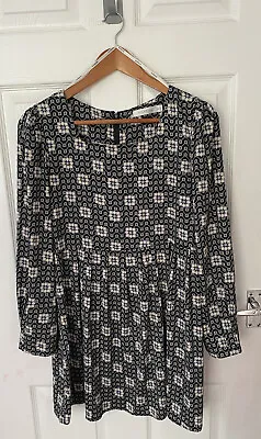 MinkPink Urban Outfitters Moroccan Tile Print Smock Dress Size S • £6.50