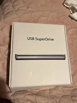 £27.50 • Buy Apple USB SuperDrive DVD Re-Writer - Silver (MD564ZM/A)