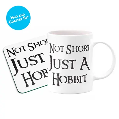 £9.99 • Buy Not Short Just A Hobbit 1 Mug Funny Short People Gift Girlfriend Christmas