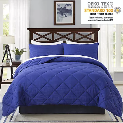 Solid Comforter Set With 2 Pillow Shams • $29.99