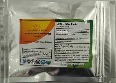 Marshmallow Root 10:1 Extract Powder Althaea Officinalis 40% Polysaccharides • $103.45