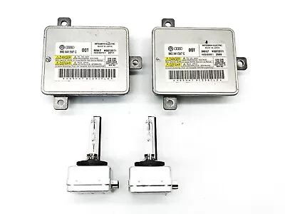 2x OEM Audi / VW Xenon Ballasts Control Unit 8K0 941 597 C  + HID D3S Bulbs Kit • $82.94