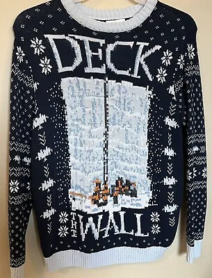 $17 • Buy HBO Game Of Thrones Ugly Christmas Sweater Deck The Wall Size XL Excellent Cond