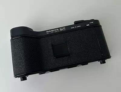 Mamiya 6x7 Roll Film Adapter Back 120/220 Press Black From JAPAN AS-IS • $24.95