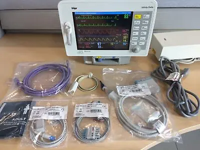 Drager Infinity Delta Patient Monitor W/ Docking Station And Patient Cables • $1100