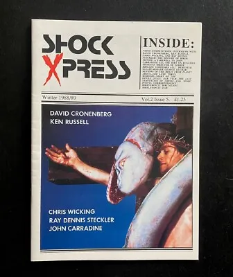 Shock Xpress - Volume 2 Issue 5 - 1988 Vintage Horror Magazine • $14.80