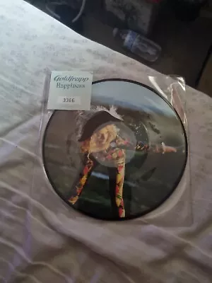 Goldfrapp - Happiness  (Metronomy Mix) 2008 7  Vinyl Ltd Ed Picture Disc Mint • £8