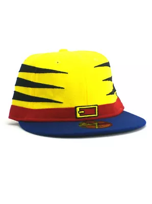 New Era Wolverine 59fifty Custom Fitted Hat Size 6 7/8 X-Men Classic Costume NWT • $35.95