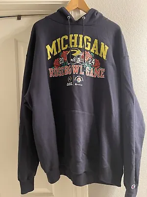 University Of Michigan Wolverines Rose Bowl College Football Playoffs Hoodie • $125