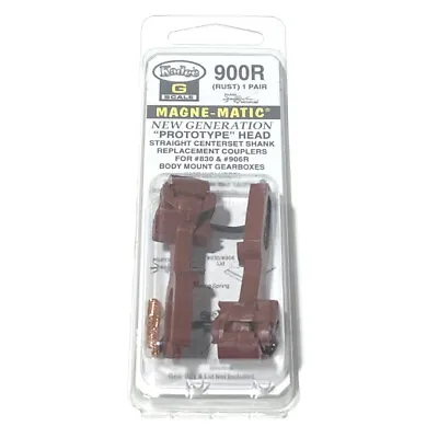 Kadee #900R Type E Straight Centerset Coupler Only Rust G Scale • $9.99