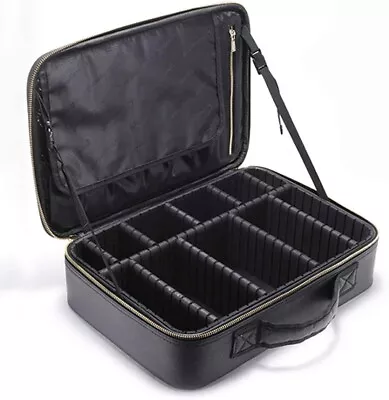 ROWNYEON Makeup Bag Cosmetic Makeup Train Case Artist Makeup Organizer Professio • $16.95