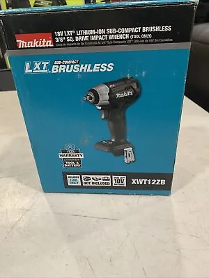 Makita XWT12ZB 18V LXT Li-Ion Brushless Cordless 3/8  Impact Wrench • $119