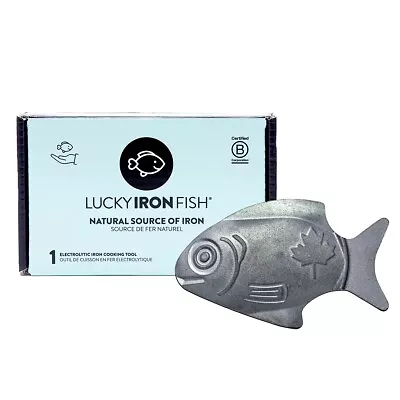 NEW NOS Lucky Iron Fish 1800 Servings = 5 Years Food Grade Fe Supplement MSP $50 • $31.45