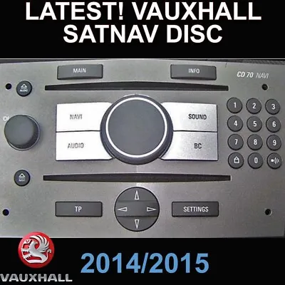 Cd 70 Dvd 90 Satnav Disc Vauxhall Astra Corsa Vectra Zafira Gb Uk Navigation • £11.95
